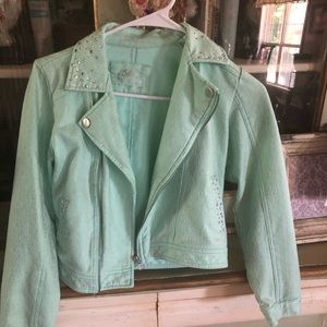 Justice Moto jacket size 12